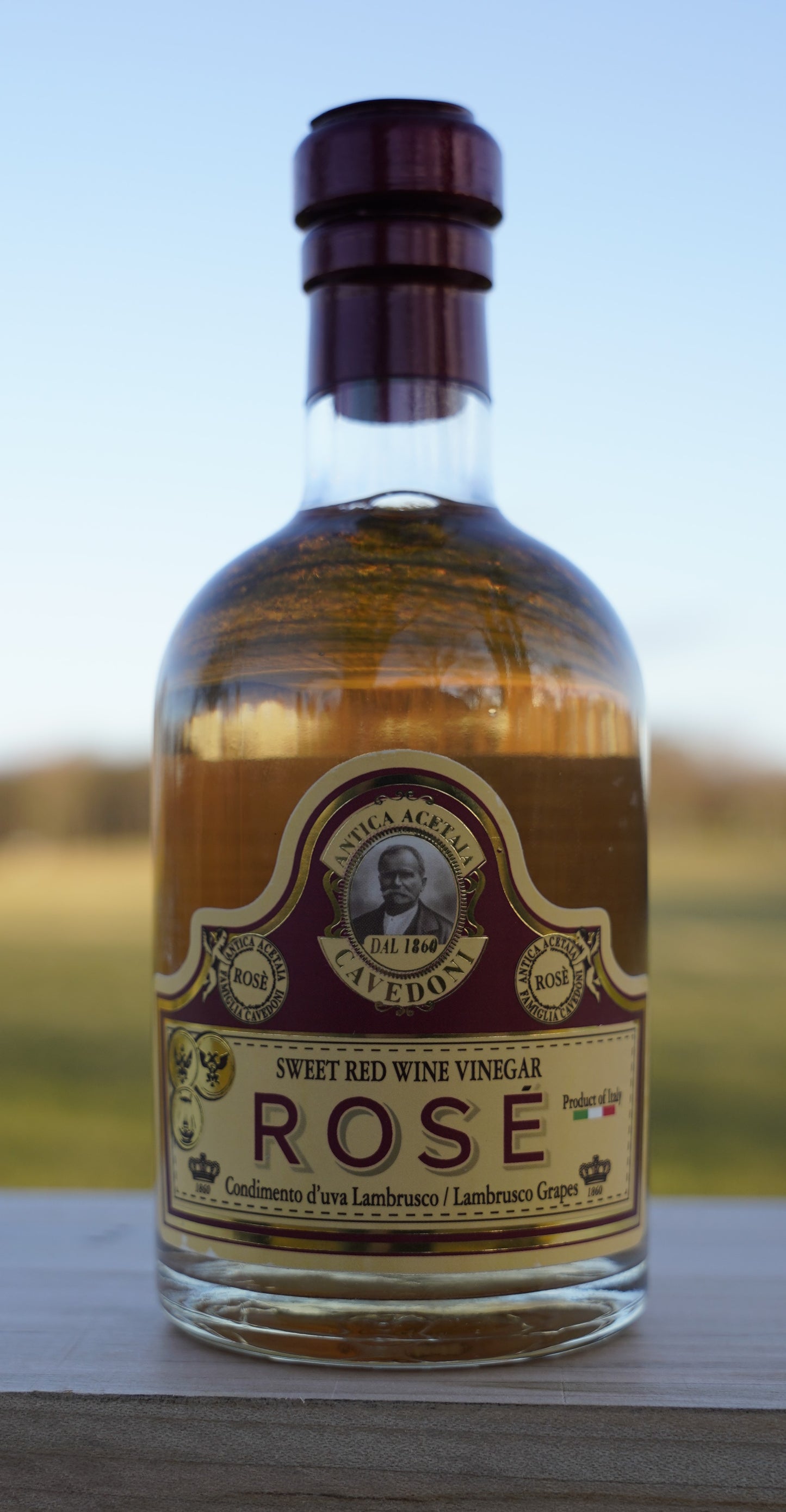 Cavedoni Rose red wine vinegar